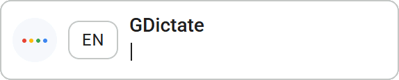 GDictate. Скажите письмо. Диктовка в Gmail.